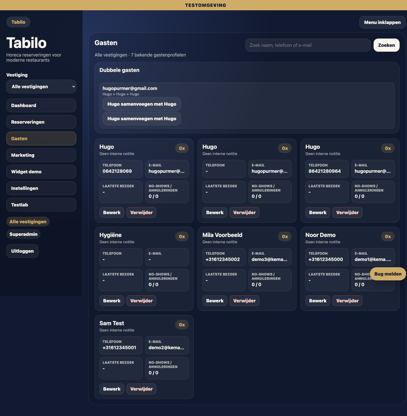 Tabilo gasten